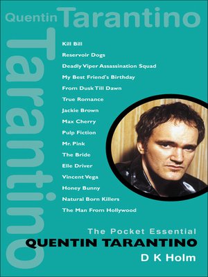 cover image of The Pocket Essential Quentin Tarantino